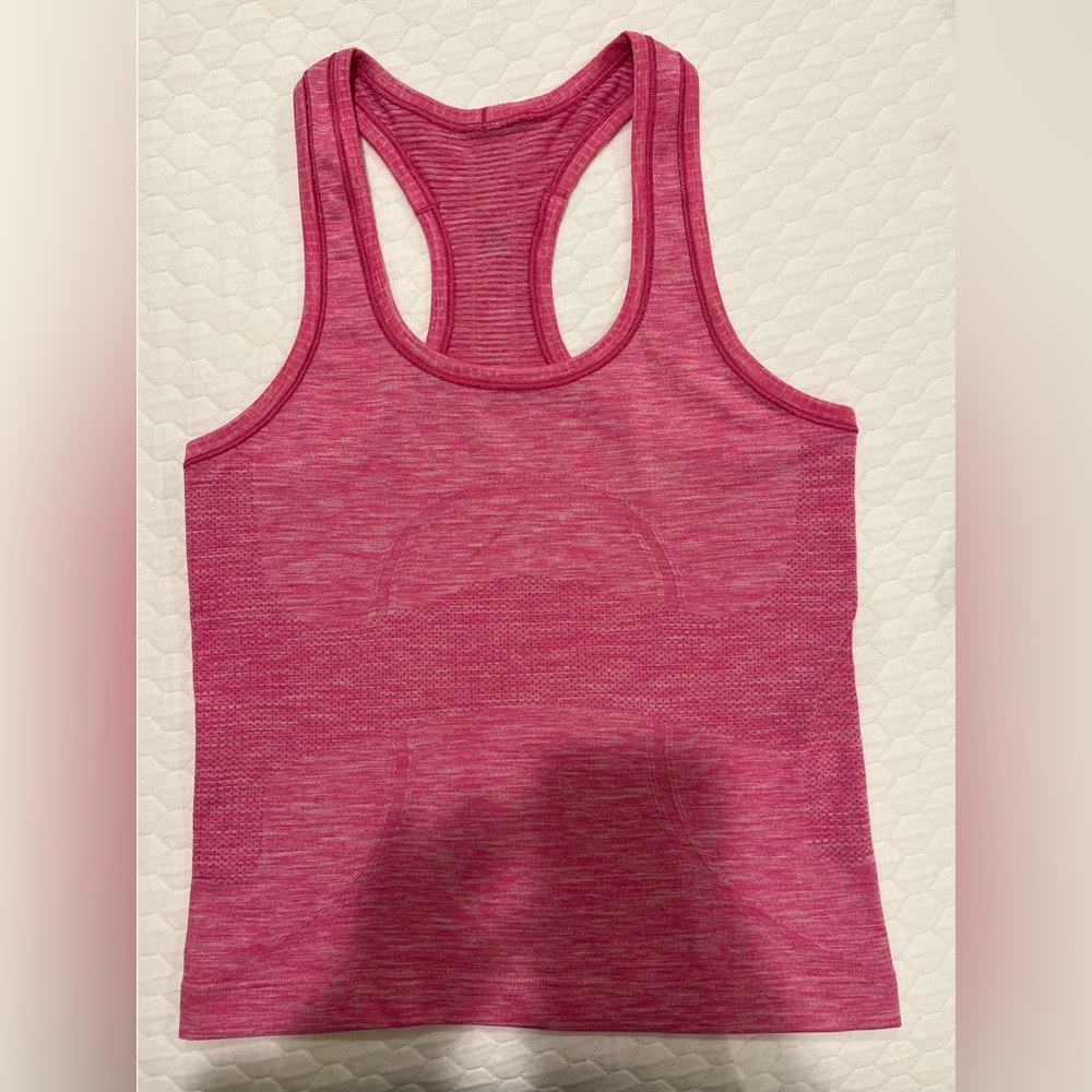 Lululemon Swiftly Tech Tank (racer length) - Pink 4
